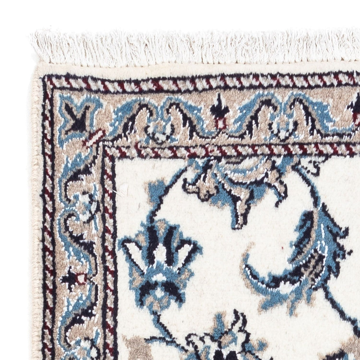 Tapis persan - Nain - 148 x 68 cm - beige