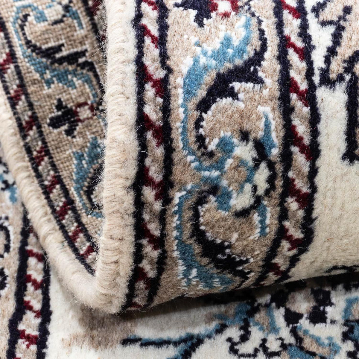 Tapis persan - Nain - 148 x 68 cm - beige