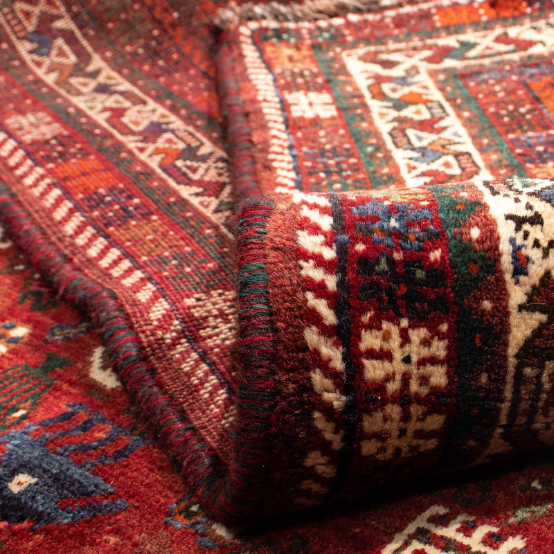 Tapis persan - Nomadic - 310 x 228 cm - rouge foncé