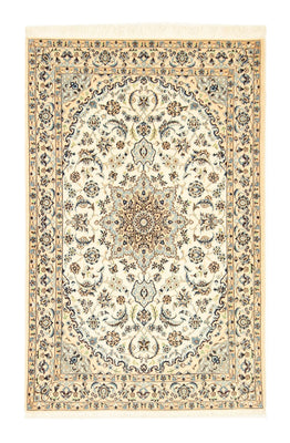 Tapis persan - Nain - Premium - 150 x 97 cm - beige