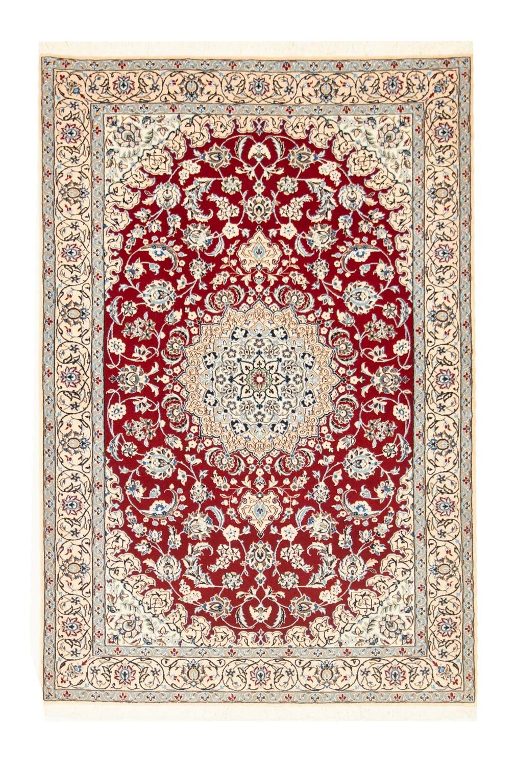 Tapis persan - Nain - Premium - 159 x 106 cm - rouge