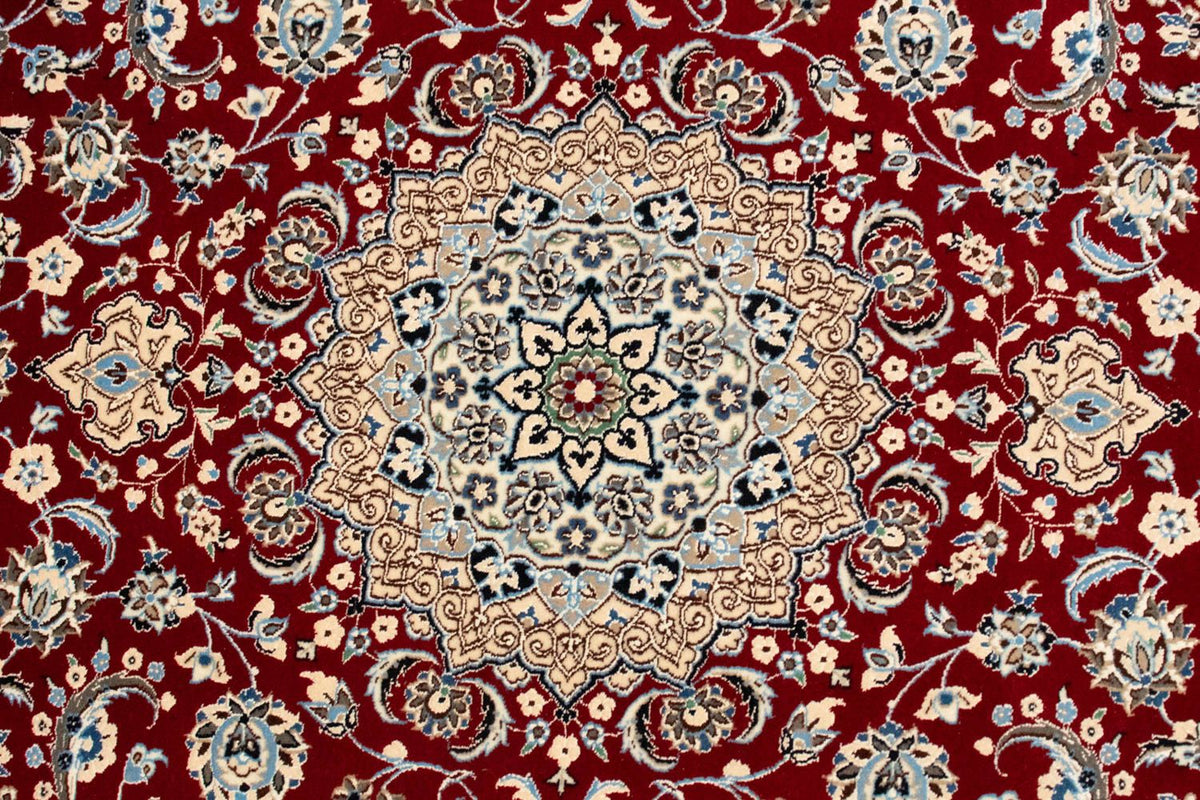 Tapis persan - Nain - Premium - 159 x 106 cm - rouge