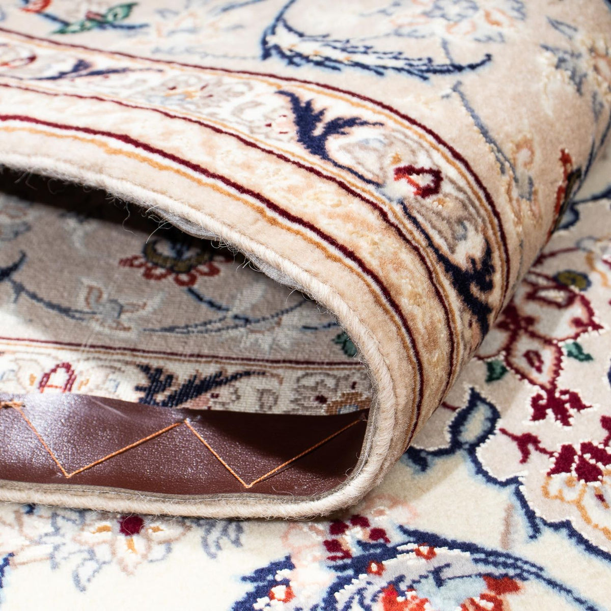 Tapis persan - Isfahan - Premium - 205 x 128 cm - beige