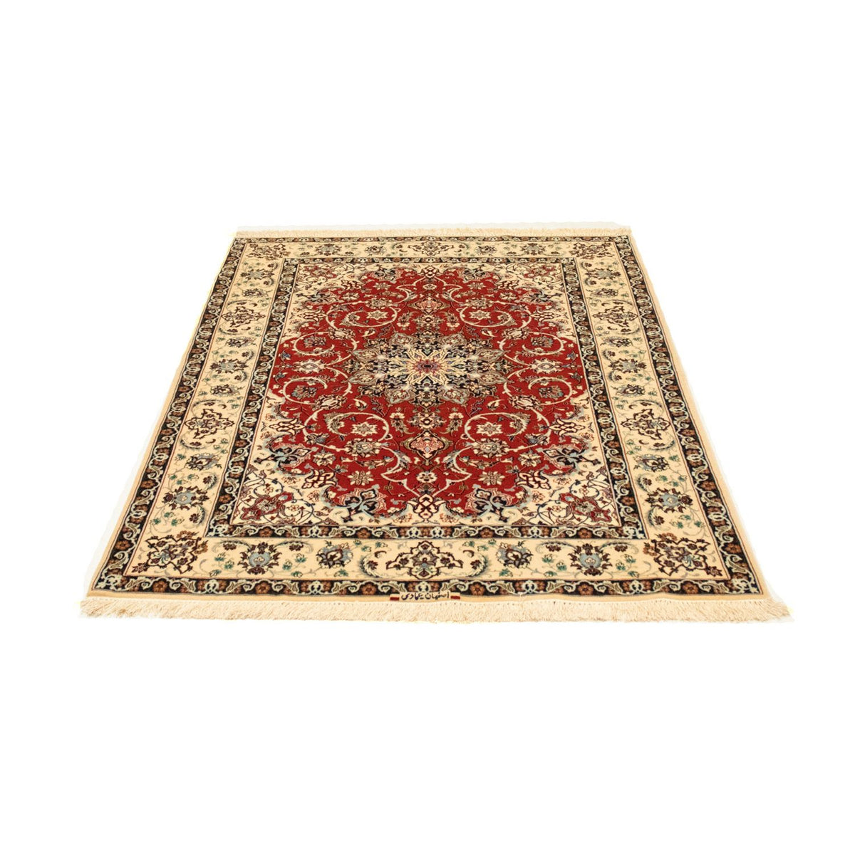 Tapis persan - Isfahan - Premium - 164 x 112 cm - rouge