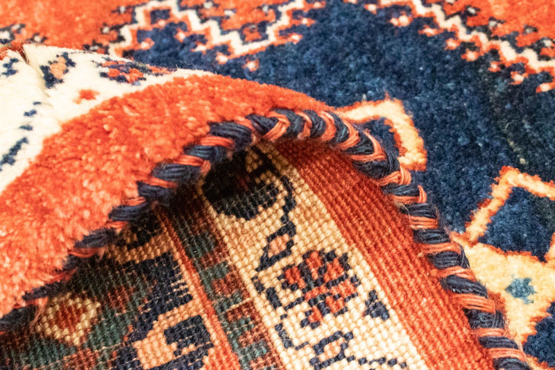 Tapis de couloir Tapis persan - Nomadic - 190 x 104 cm - rouge