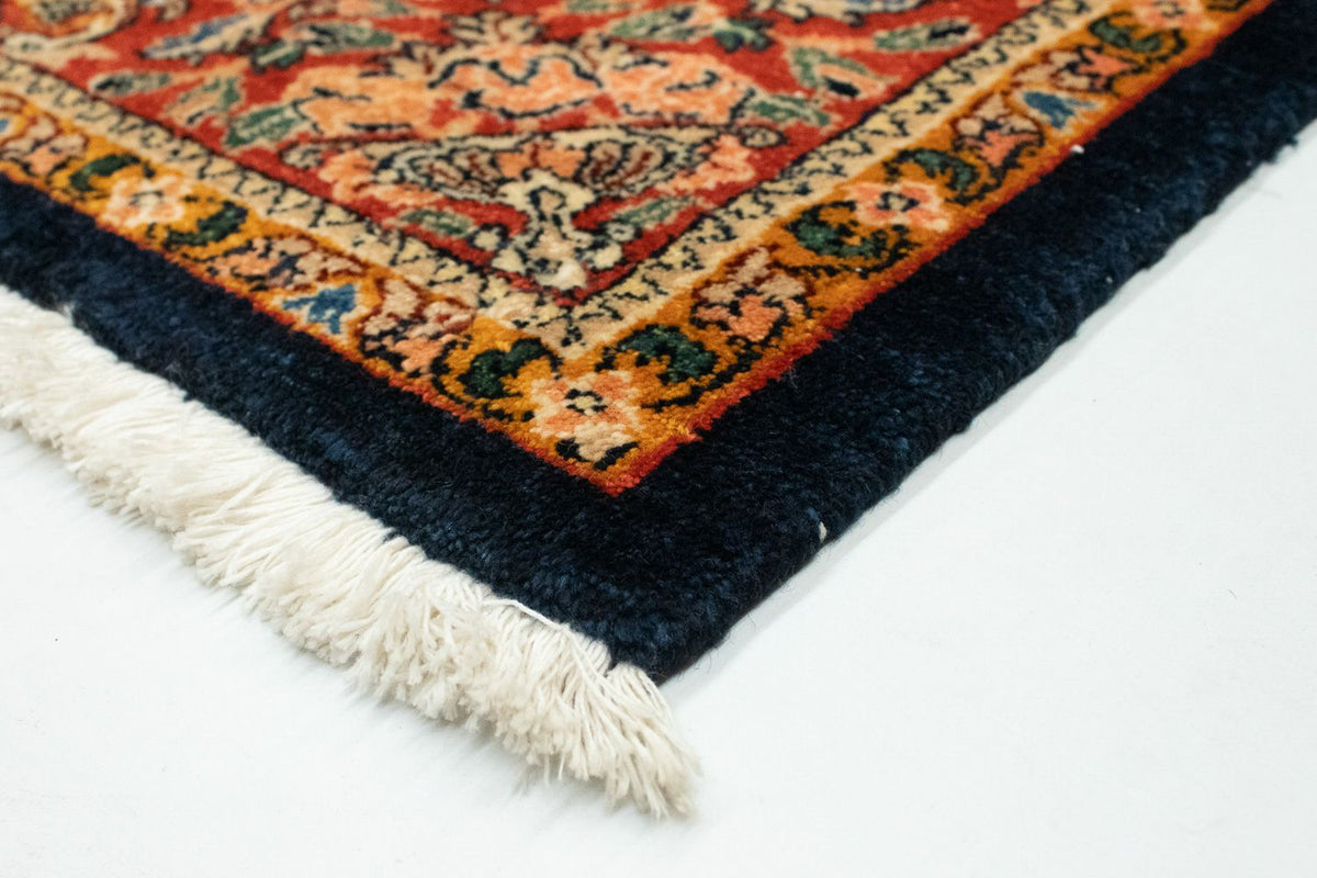 Tapis Gabbeh - Loribaft Persan - 189 x 147 cm - bleu foncé
