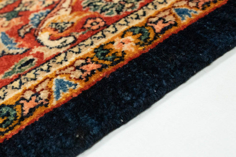 Tapis Gabbeh - Loribaft Persan - 189 x 147 cm - bleu foncé
