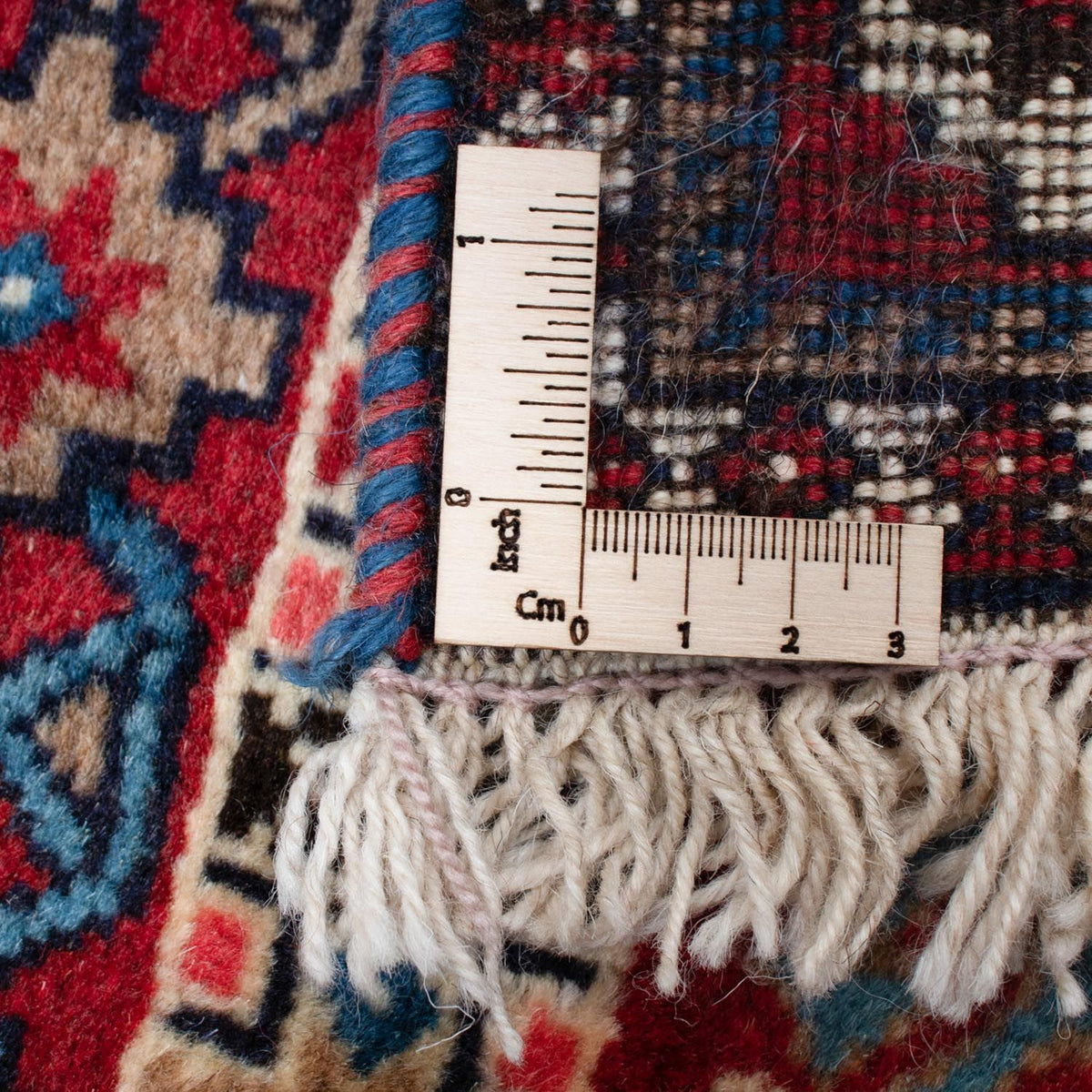 Tapis persan - Nomadic - 145 x 99 cm - rouge clair