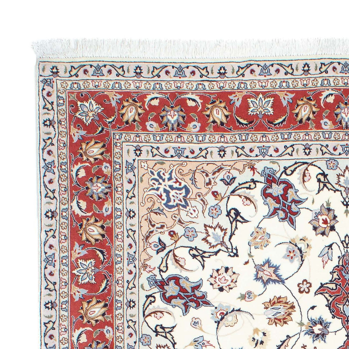 Tapis persan - Tabriz - Royal - 200 x 156 cm - beige