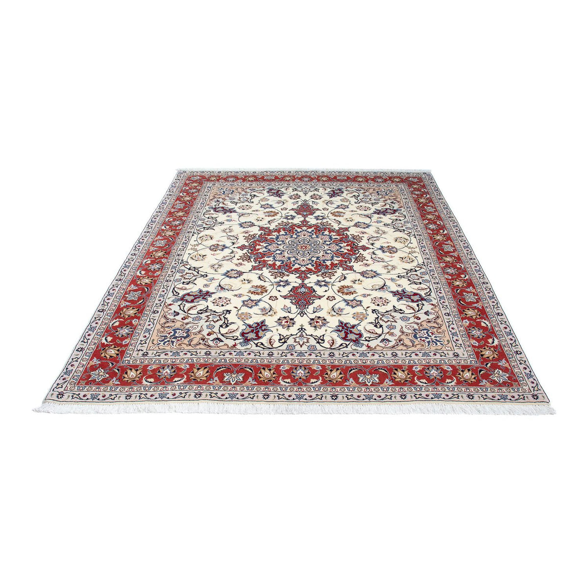 Tapis persan - Tabriz - Royal - 200 x 156 cm - beige