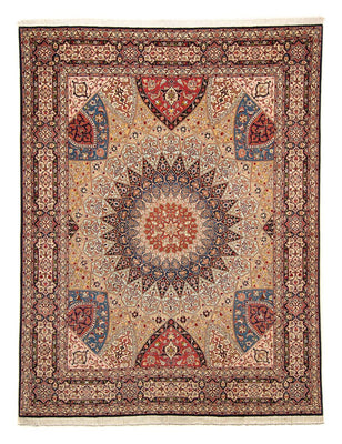 Tapis persan - Tabriz - Royal - 251 x 203 cm - multicolore