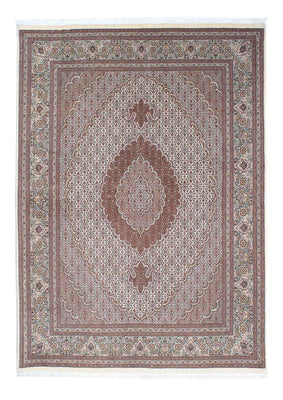 Tapis persan - Tabriz - Royal - 210 x 150 cm - marron clair