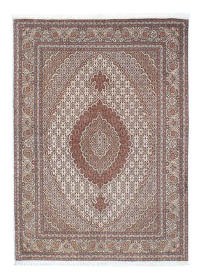 Tapis persan - Tabriz - Royal - 210 x 150 cm - marron clair