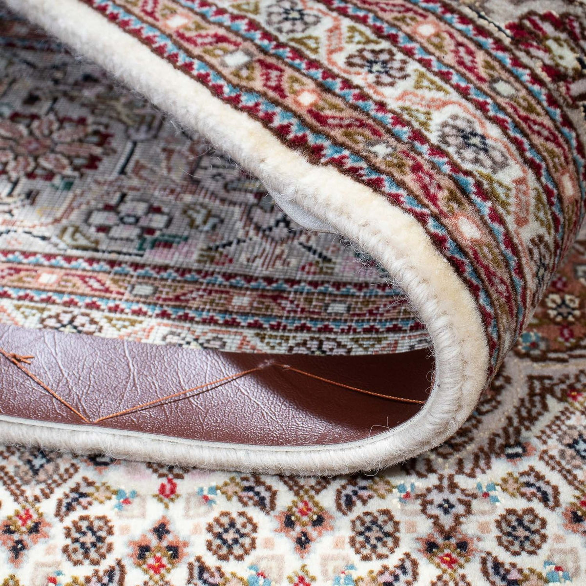 Tapis persan - Tabriz - Royal - 210 x 150 cm - marron clair