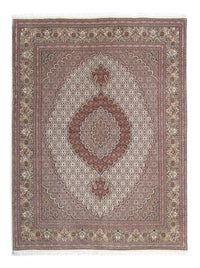 Tapis persan - Tabriz - Royal - 205 x 153 cm - marron clair
