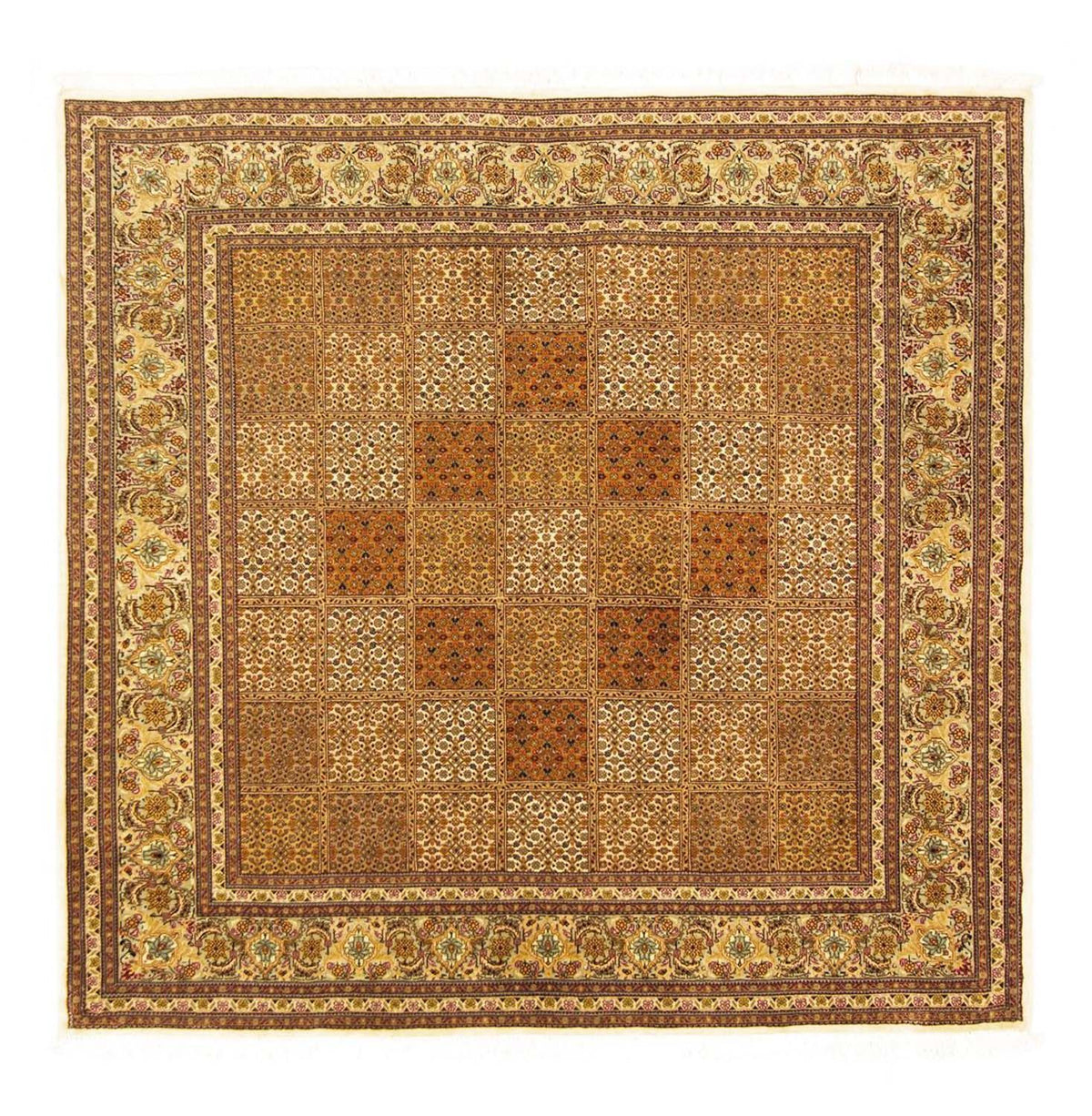 Tapis persan - Tabriz - Royal carré  - 153 x 150 cm - multicolore
