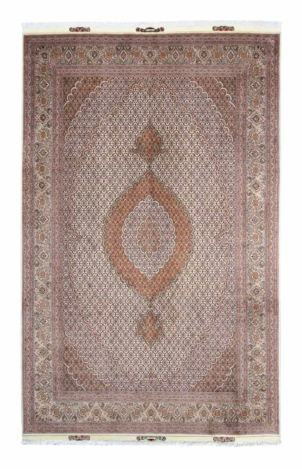 Tapis persan - Tabriz - 312 x 200 cm - beige