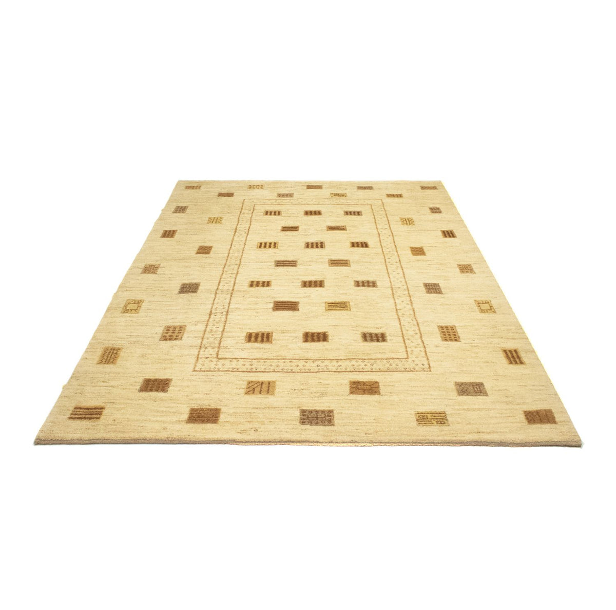 Tapis Gabbeh - Persan - 228 x 168 cm - beige