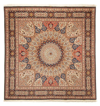 Tapis persan - Tabriz - Royal carré  - 253 x 250 cm - marron clair