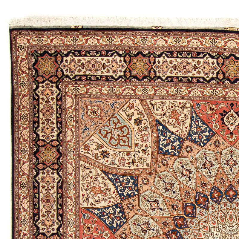 Tapis persan - Tabriz - Royal carré  - 253 x 250 cm - marron clair