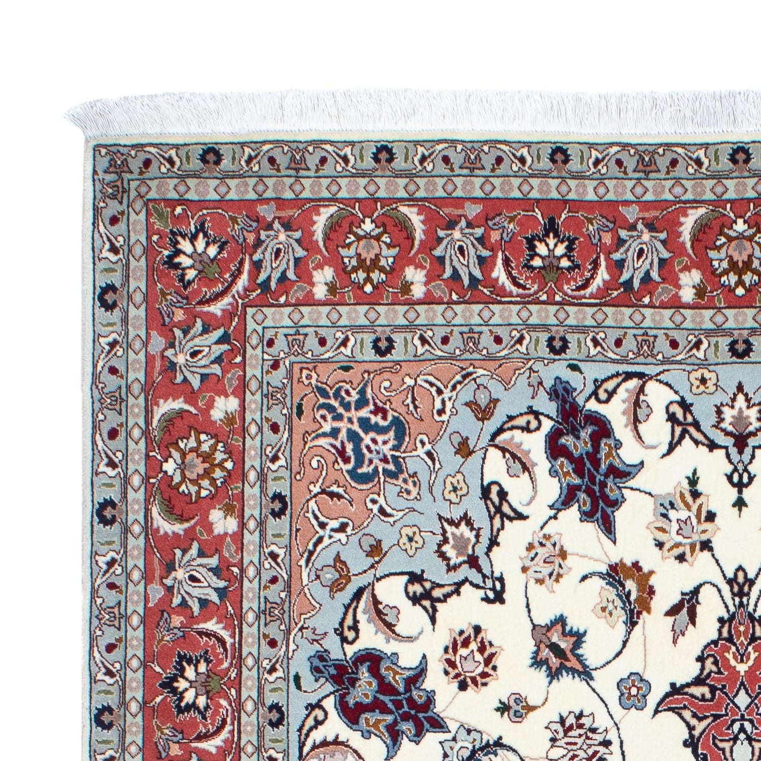Tapis persan - Tabriz - Royal - 205 x 150 cm - beige