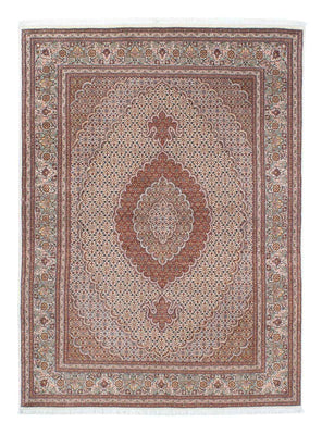 Tapis persan - Tabriz - 202 x 150 cm - marron clair