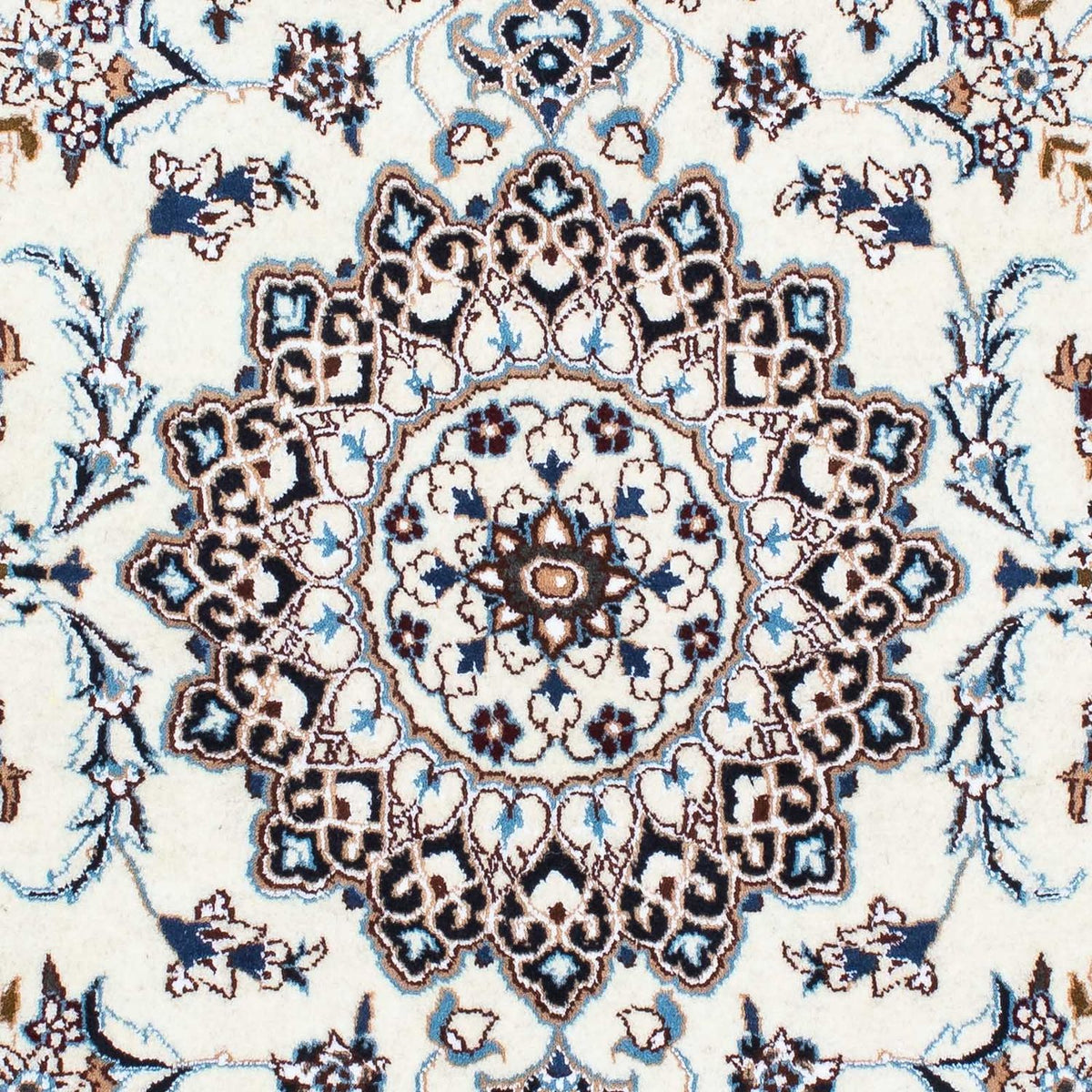 Tapis persan - Nain - Royal - 178 x 113 cm - beige