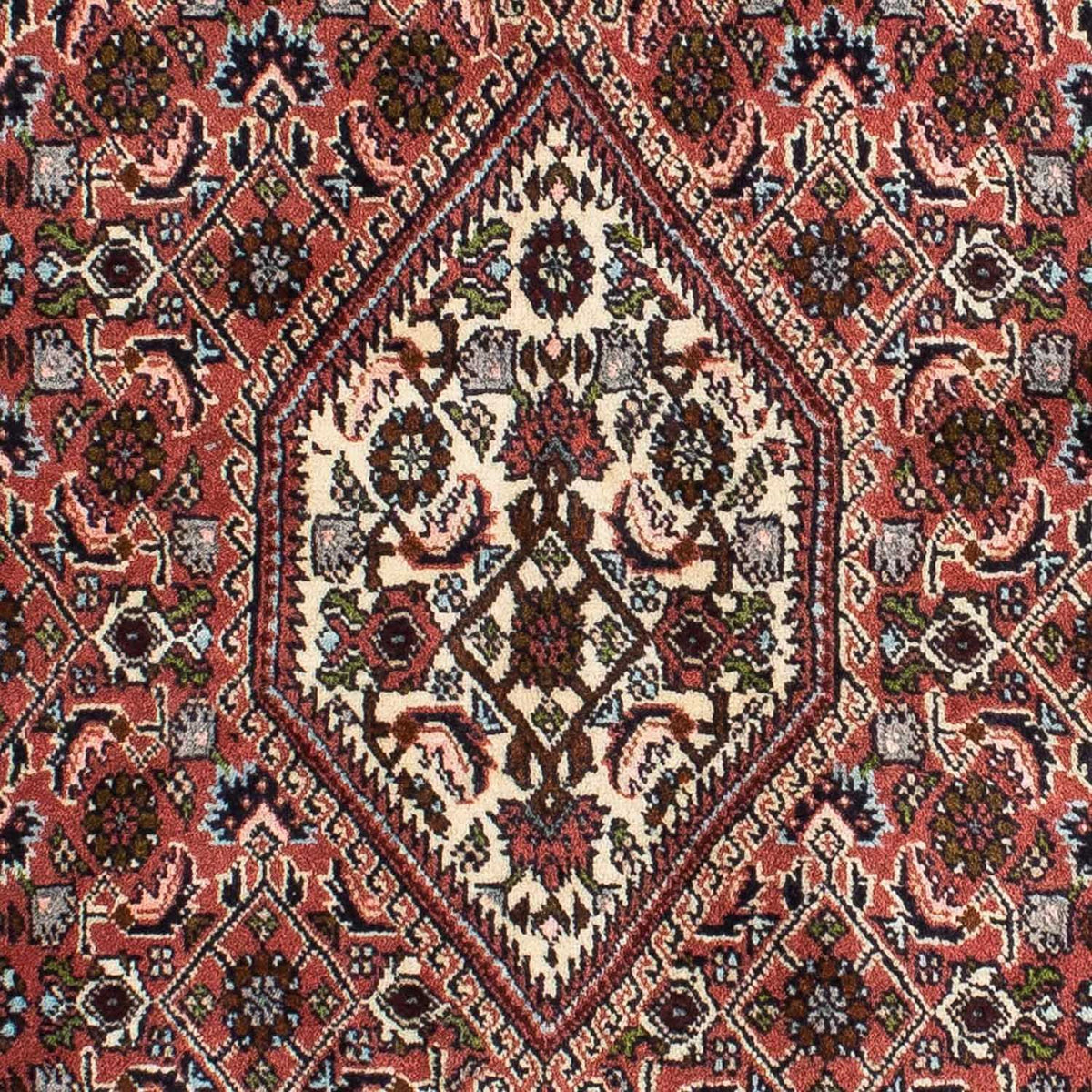 Tapis persan - Bidjar - 200 x 141 cm - rouge