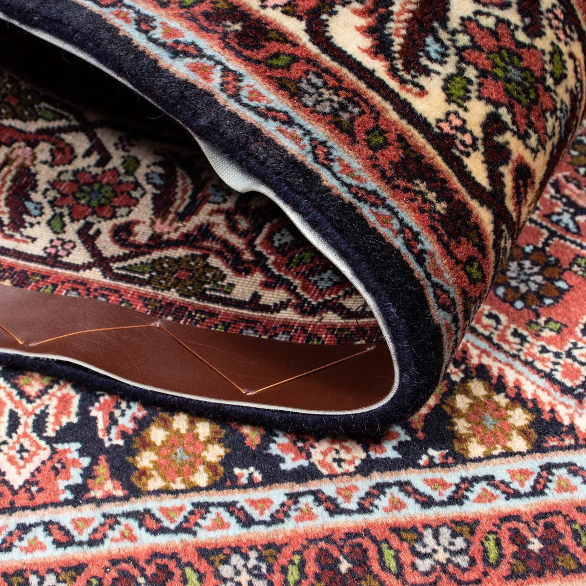 Tapis persan - Bidjar - 200 x 141 cm - rouge