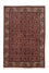 Tapis persan - Bidjar - 205 x 141 cm - rouge foncé