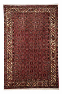 Tapis persan - Bidjar - 297 x 197 cm - rouge foncé