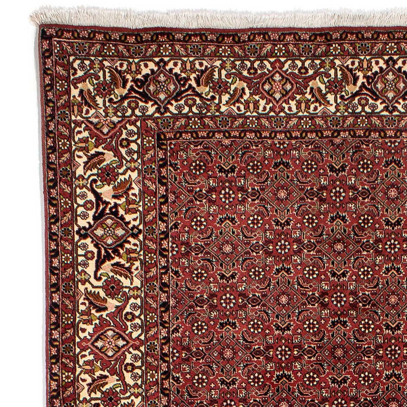 Tapis persan - Bidjar - 297 x 197 cm - rouge foncé