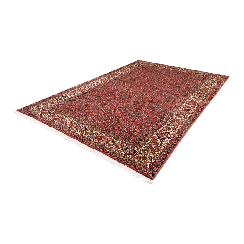 Tapis persan - Bidjar - 297 x 197 cm - rouge foncé