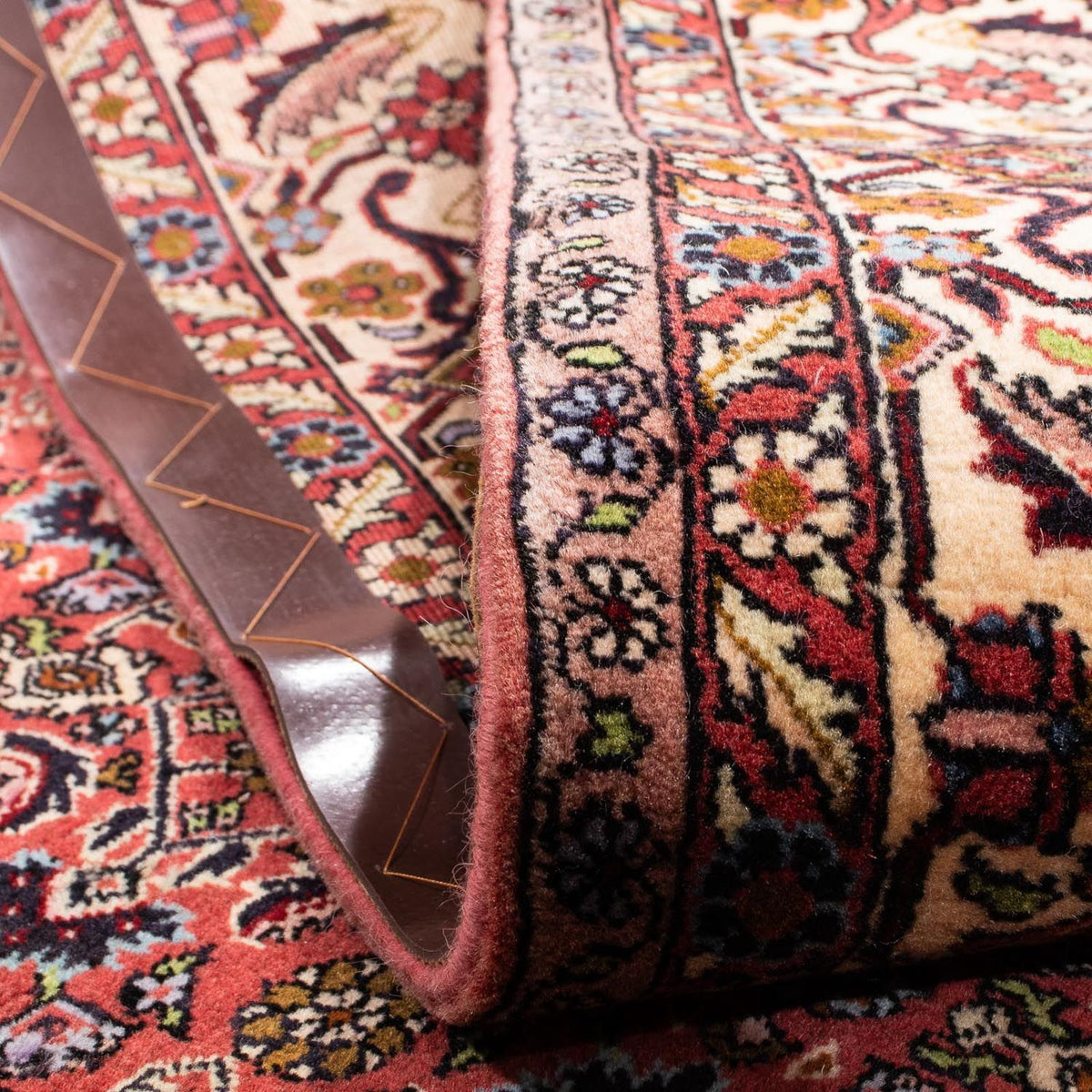 Tapis persan - Bidjar - 288 x 202 cm - marron