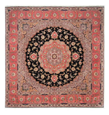 Tapis persan - Tabriz - Royal carré  - 300 x 290 cm - rouge