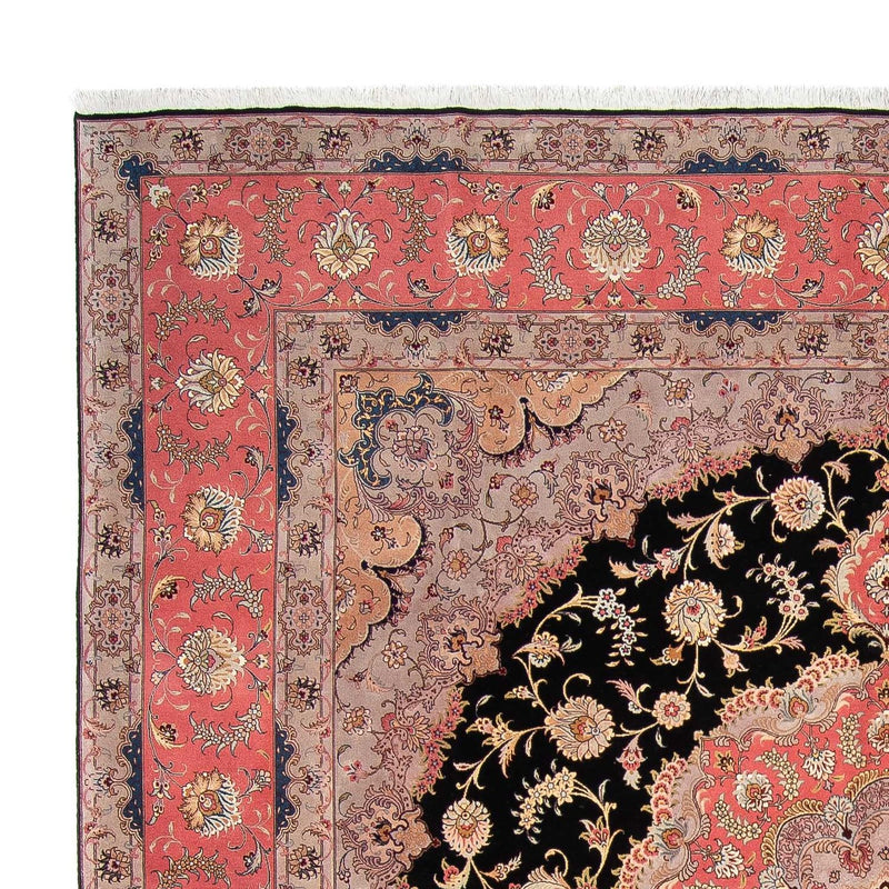 Tapis persan - Tabriz - Royal carré  - 300 x 290 cm - rouge