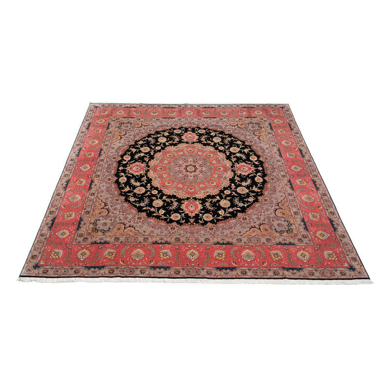 Tapis persan - Tabriz - Royal carré  - 300 x 290 cm - rouge