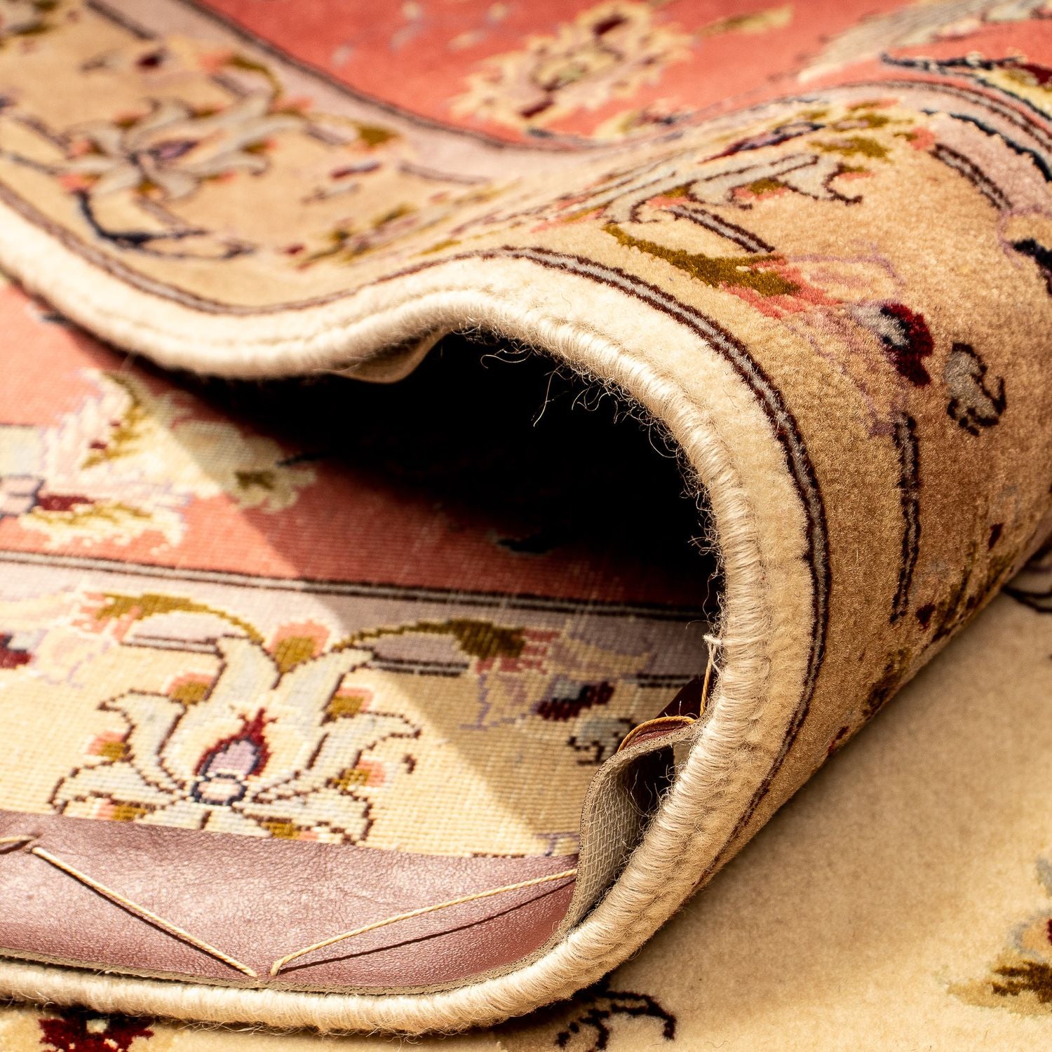 Tapis persan - Tabriz - Royal - 368 x 250 cm - beige
