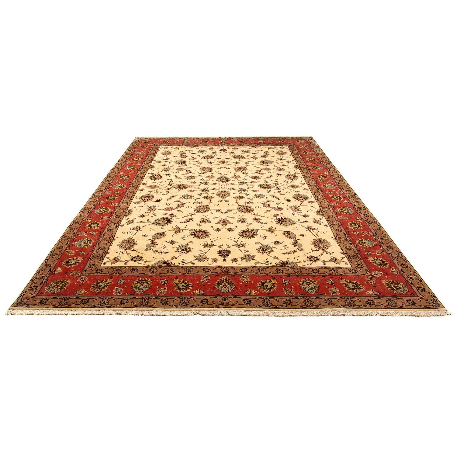 Tapis persan - Tabriz - Royal - 368 x 250 cm - beige