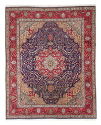 Tapis persan - Tabriz - Royal - 374 x 296 cm - bleu