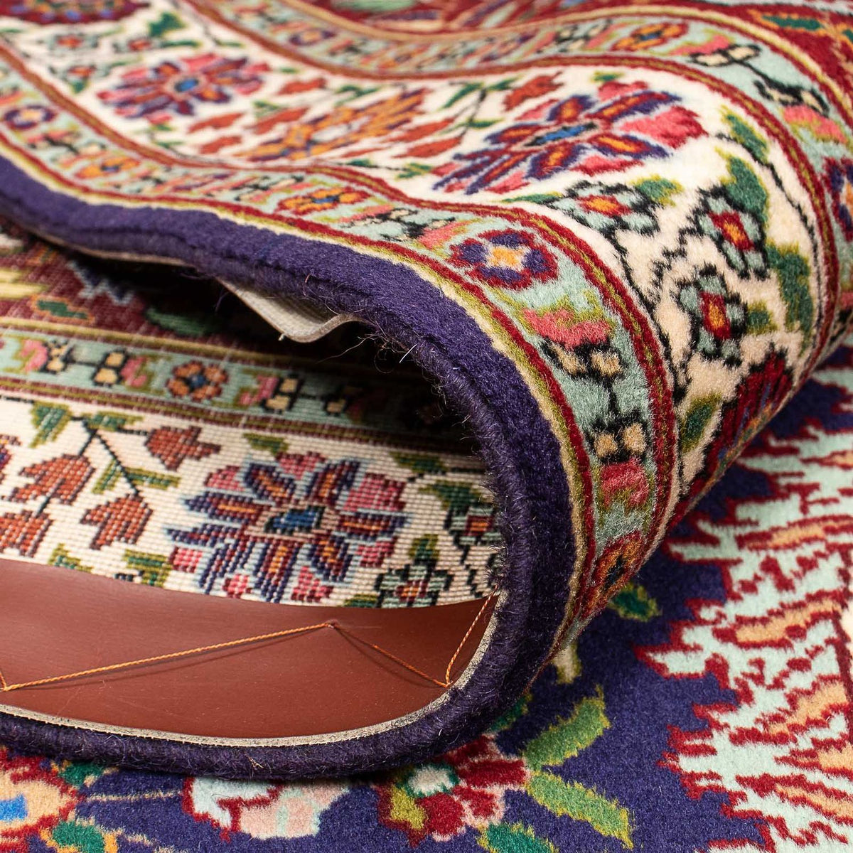 Tapis persan - Tabriz - Royal - 391 x 300 cm - bleu