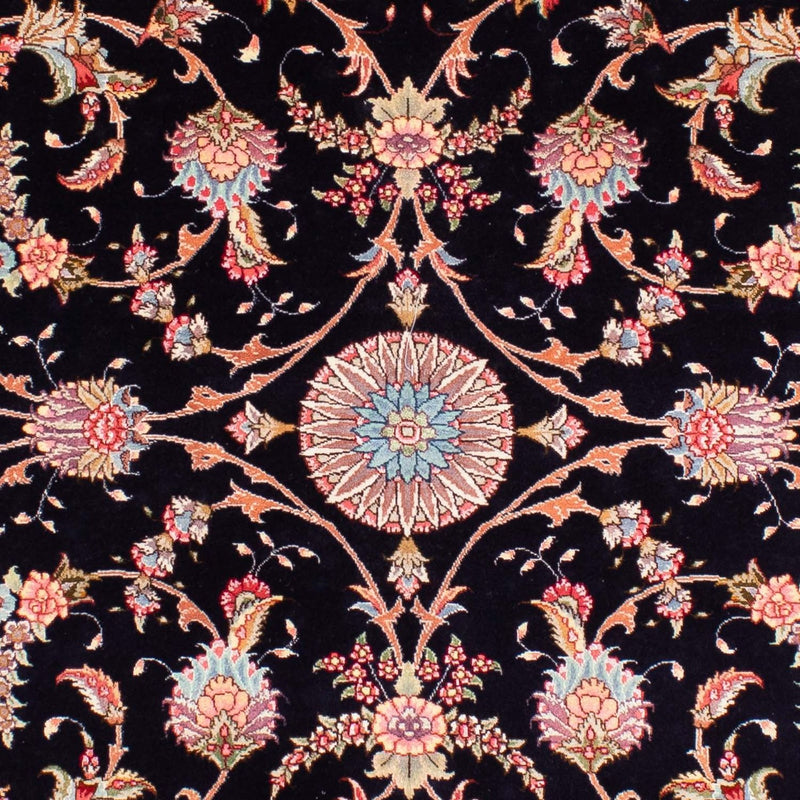 Tapis persan - Tabriz - Royal - 238 x 172 cm - bleu foncé