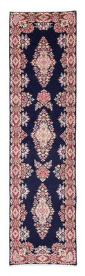 Tapis de couloir Tapis persan - Royal - 407 x 96 cm - bleu foncé