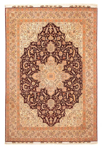Tapis persan - Tabriz - Royal - 356 x 250 cm - marron clair
