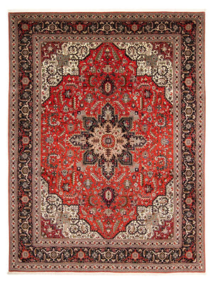 Tapis persan - Tabriz - Royal - 407 x 298 cm - rouille