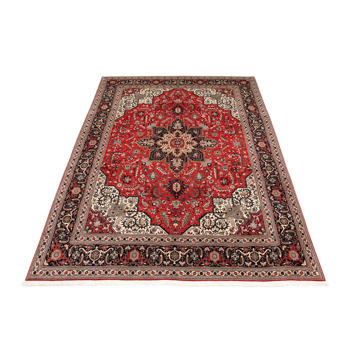 Tapis persan - Tabriz - Royal - 407 x 298 cm - rouille