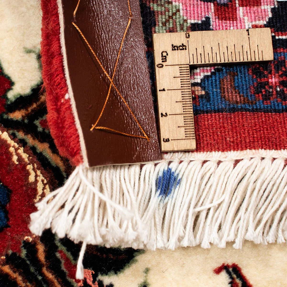 Tapis persan - Bidjar - 388 x 299 cm - beige