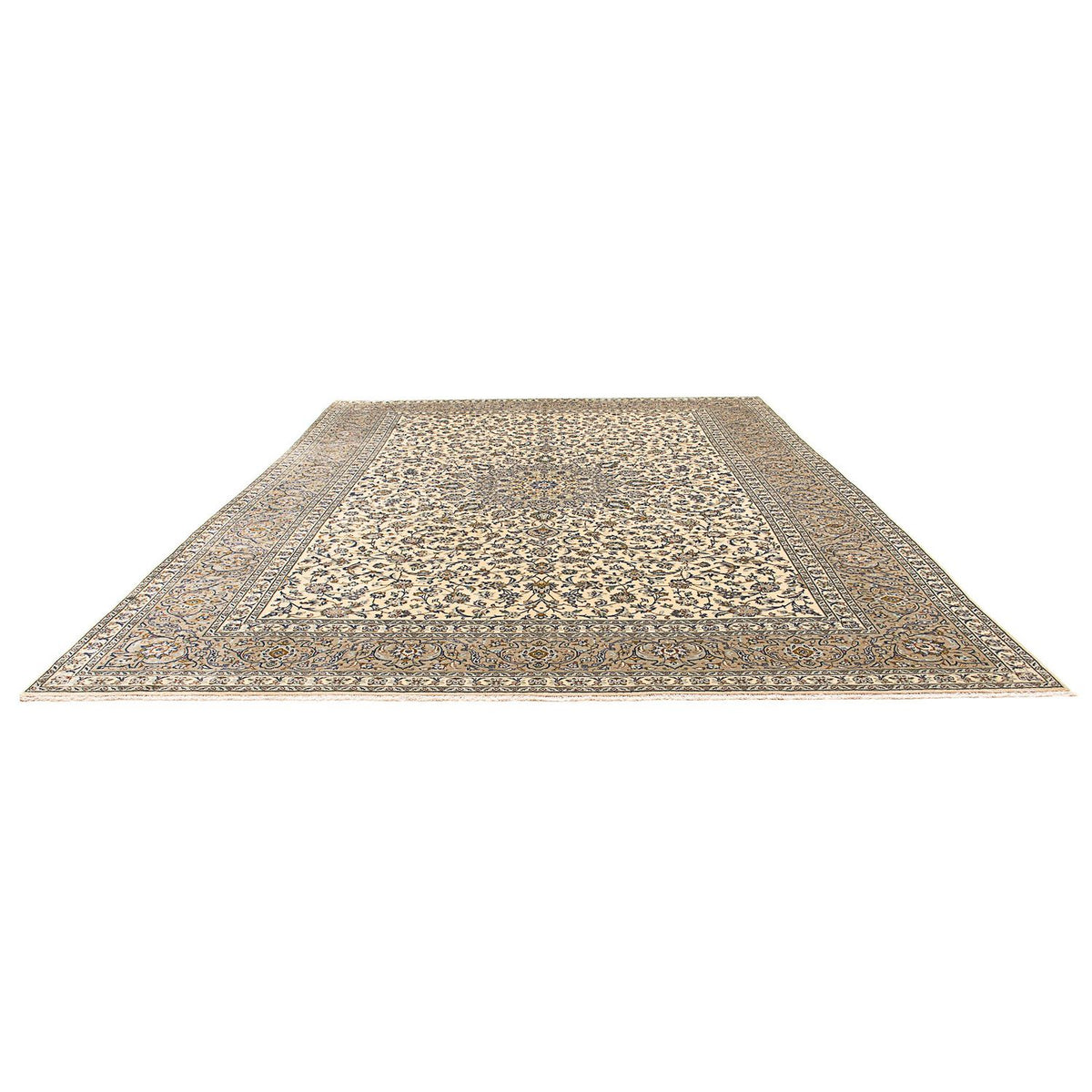 Tapis persan - Keshan - 400 x 300 cm - beige