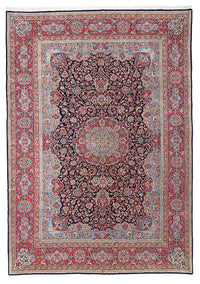 Tapis persan - Royal - 405 x 295 cm - bleu foncé