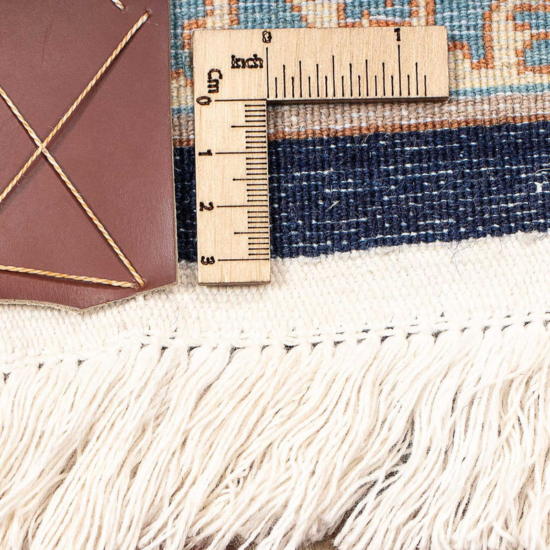 Tapis persan - Royal - 405 x 295 cm - bleu foncé